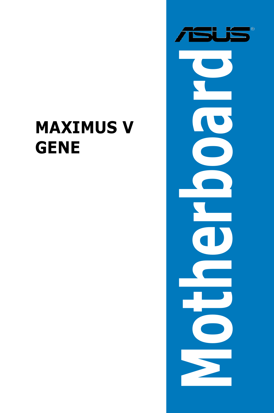 Asus MAXIMUS V GENE User Manual | 208 pages