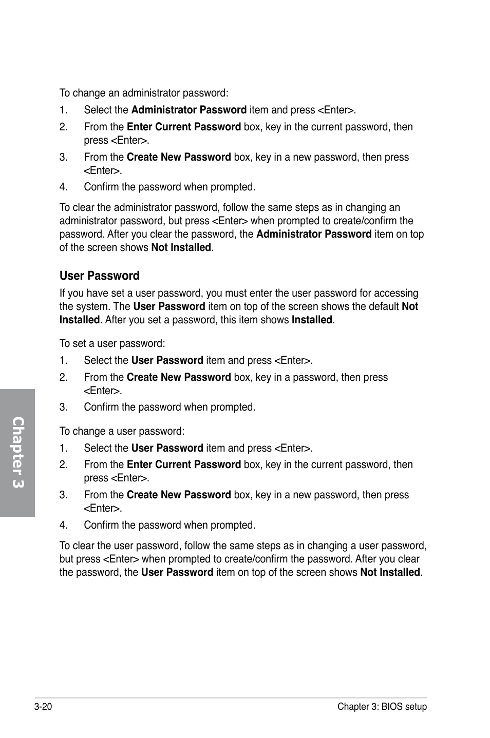 Chapter 3 | Asus MAXIMUS V GENE User Manual | Page 100 / 208