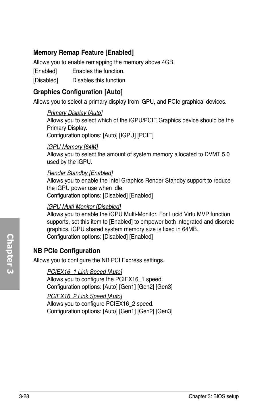 Chapter 3 | Asus MAXIMUS V GENE User Manual | Page 108 / 208