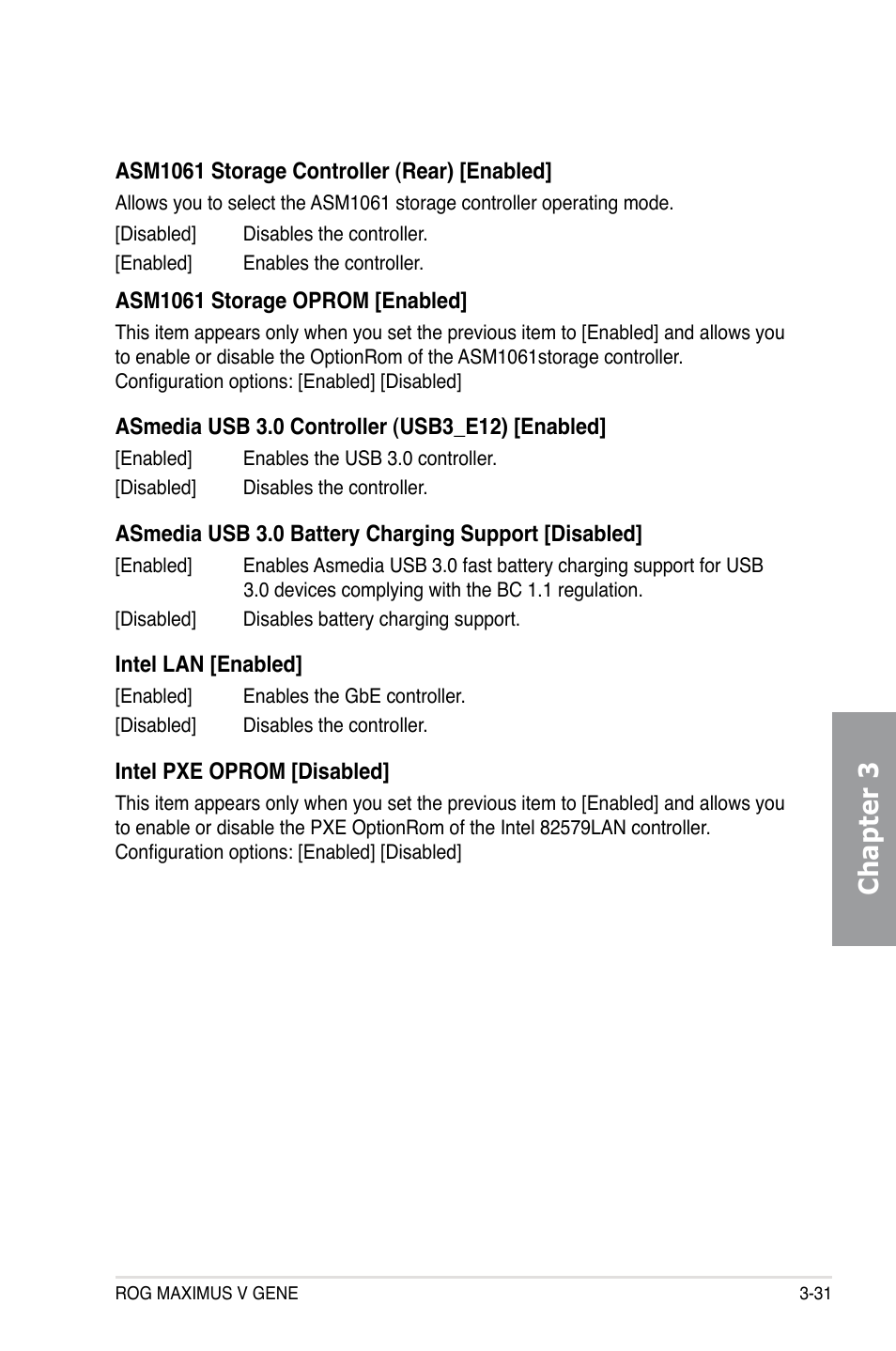 Chapter 3 | Asus MAXIMUS V GENE User Manual | Page 111 / 208