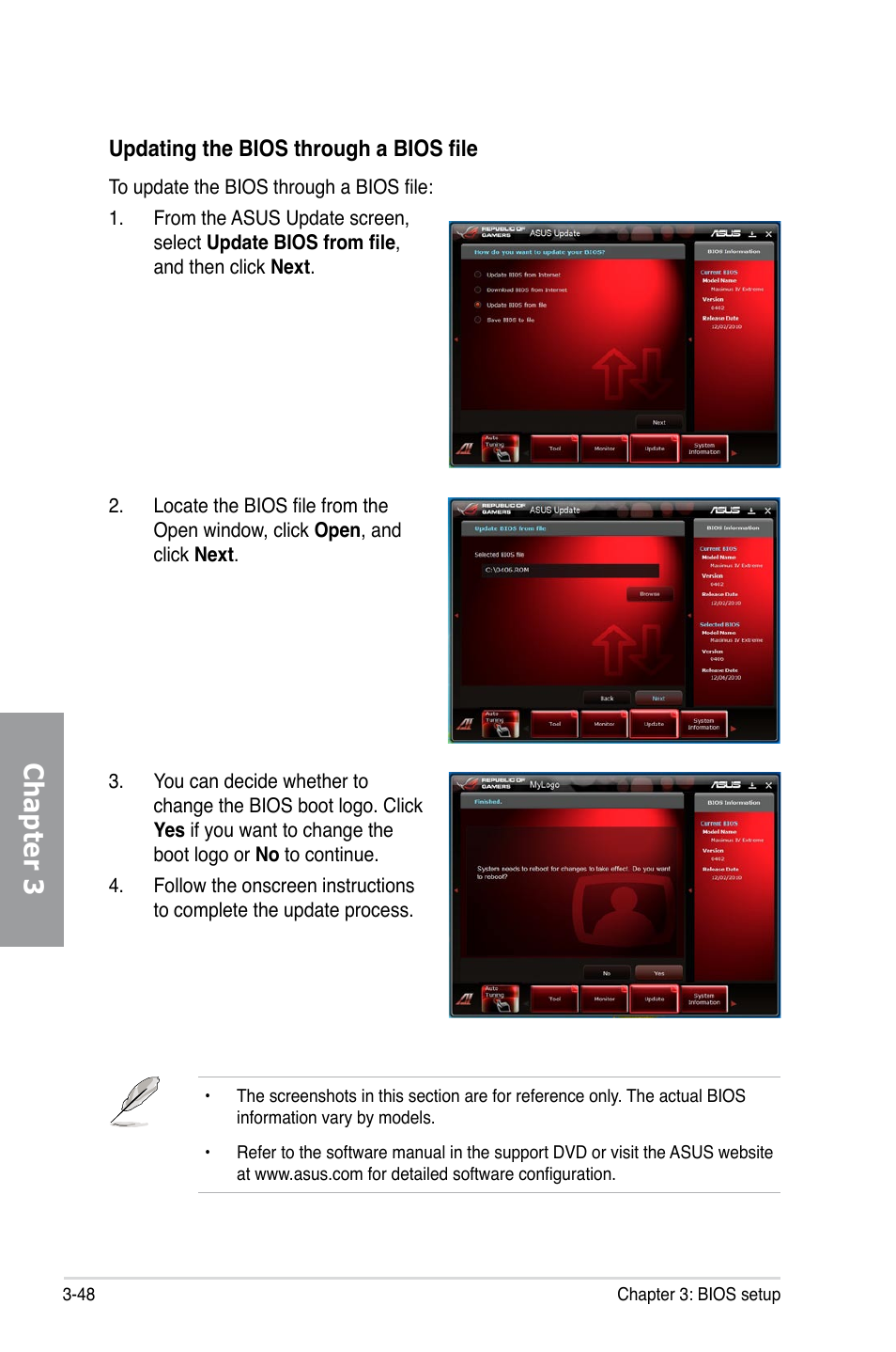 Chapter 3 | Asus MAXIMUS V GENE User Manual | Page 128 / 208