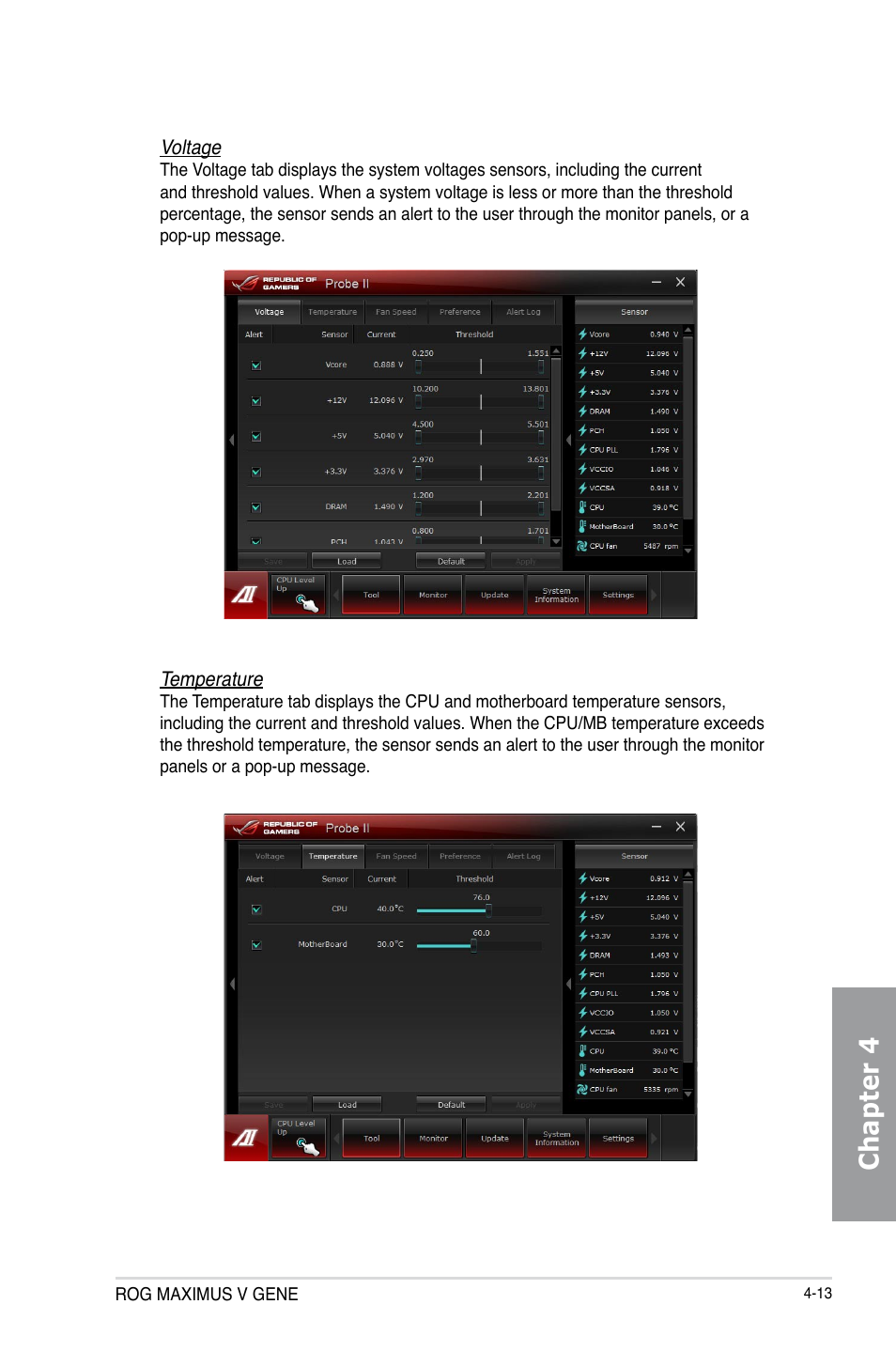 Chapter 4 | Asus MAXIMUS V GENE User Manual | Page 147 / 208