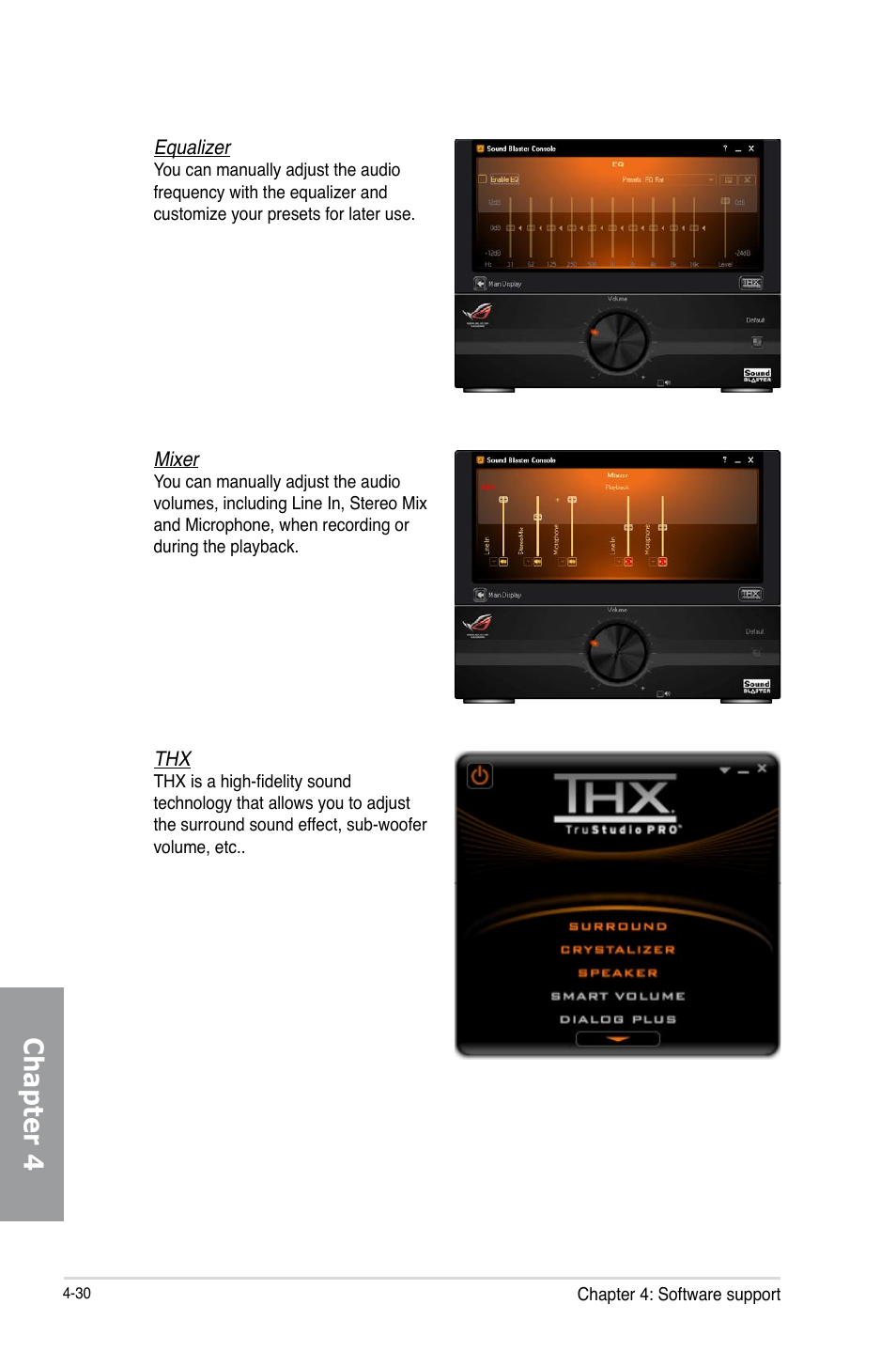 Chapter 4 | Asus MAXIMUS V GENE User Manual | Page 164 / 208