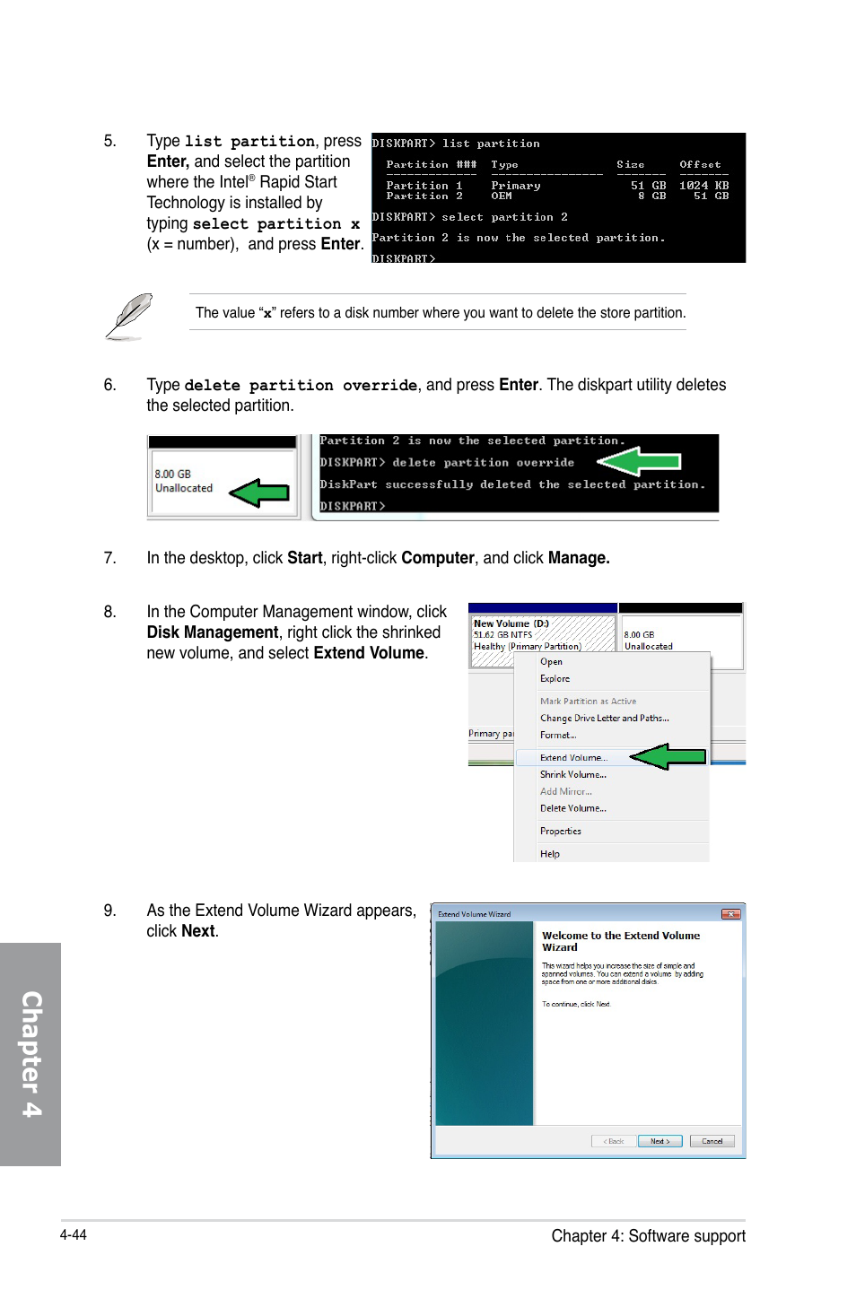 Chapter 4 | Asus MAXIMUS V GENE User Manual | Page 178 / 208