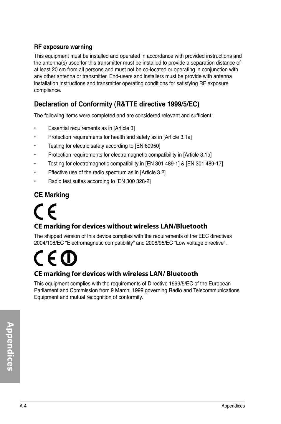 Appendices | Asus MAXIMUS V GENE User Manual | Page 202 / 208