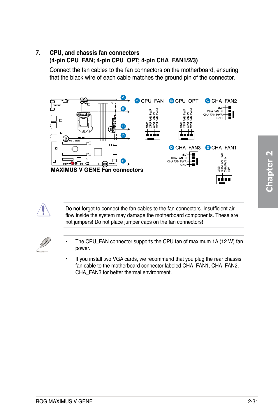 Chapter 2 | Asus MAXIMUS V GENE User Manual | Page 53 / 208