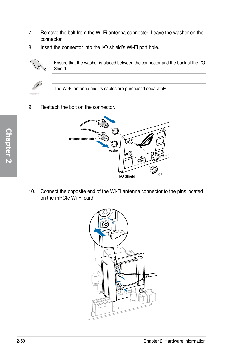 Chapter 2 | Asus MAXIMUS V GENE User Manual | Page 72 / 208