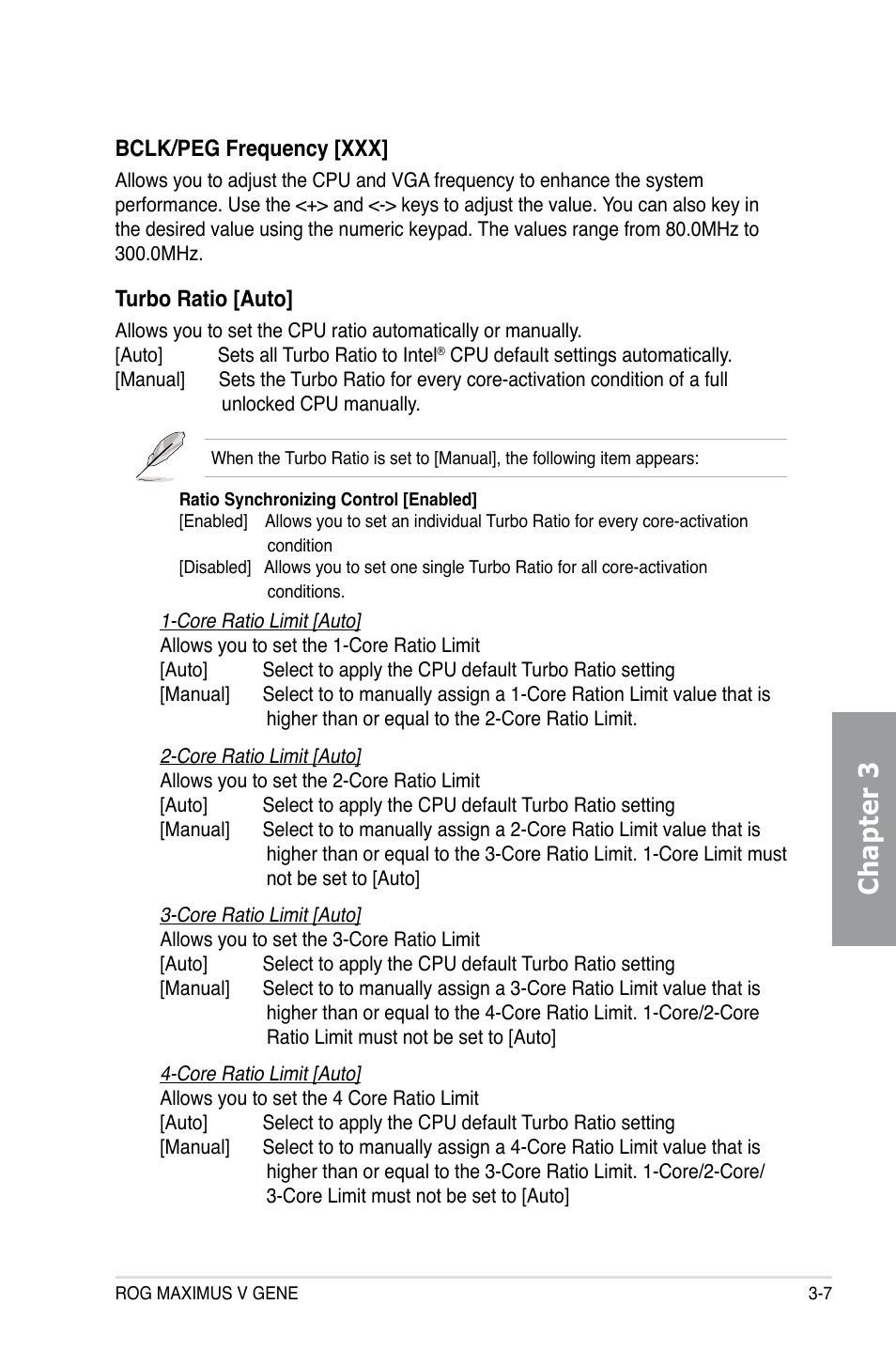 Chapter 3 | Asus MAXIMUS V GENE User Manual | Page 87 / 208