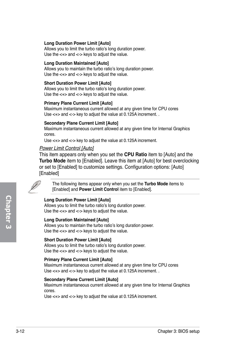 Chapter 3 | Asus MAXIMUS V GENE User Manual | Page 92 / 208