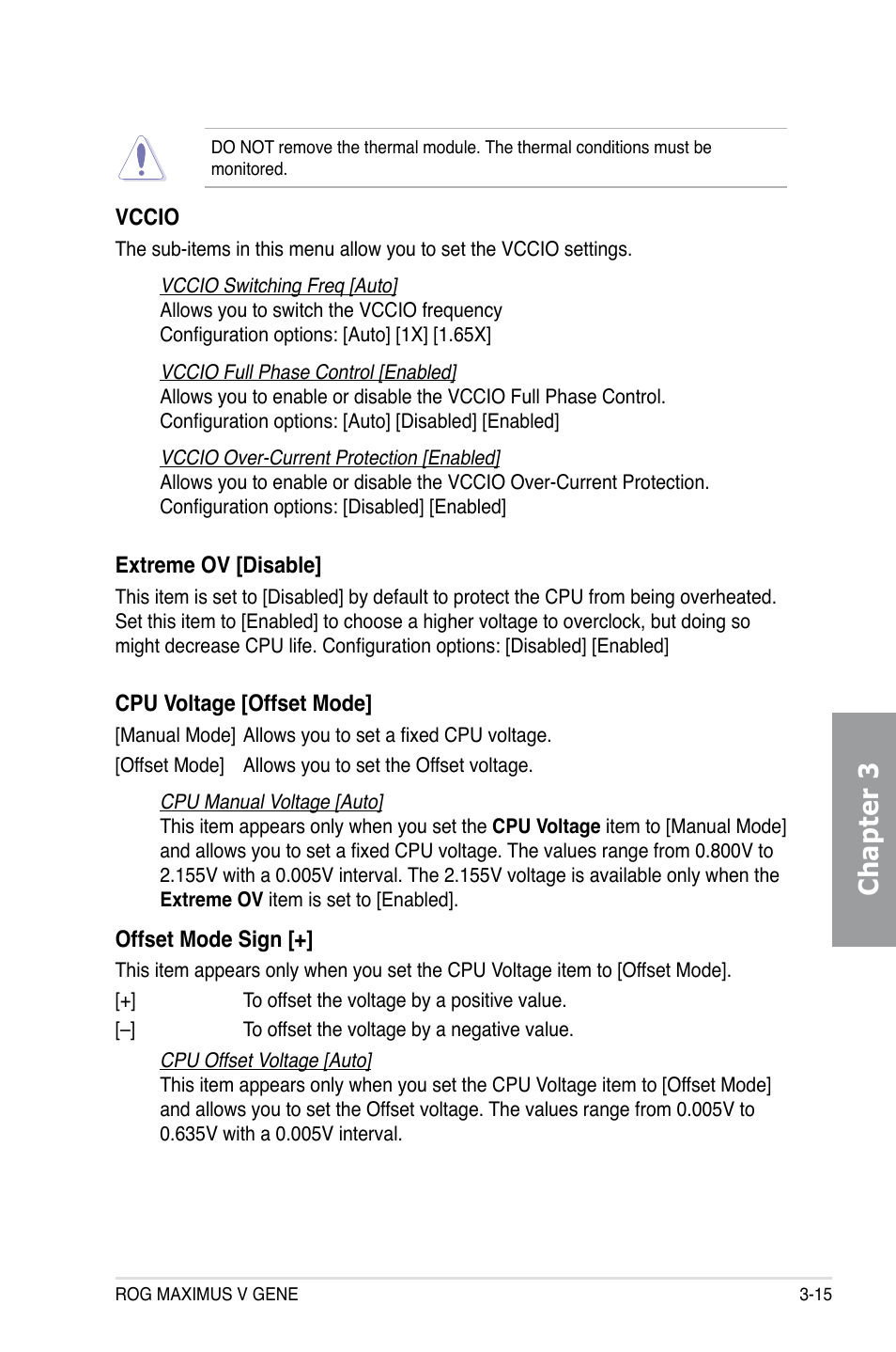 Chapter 3 | Asus MAXIMUS V GENE User Manual | Page 95 / 208