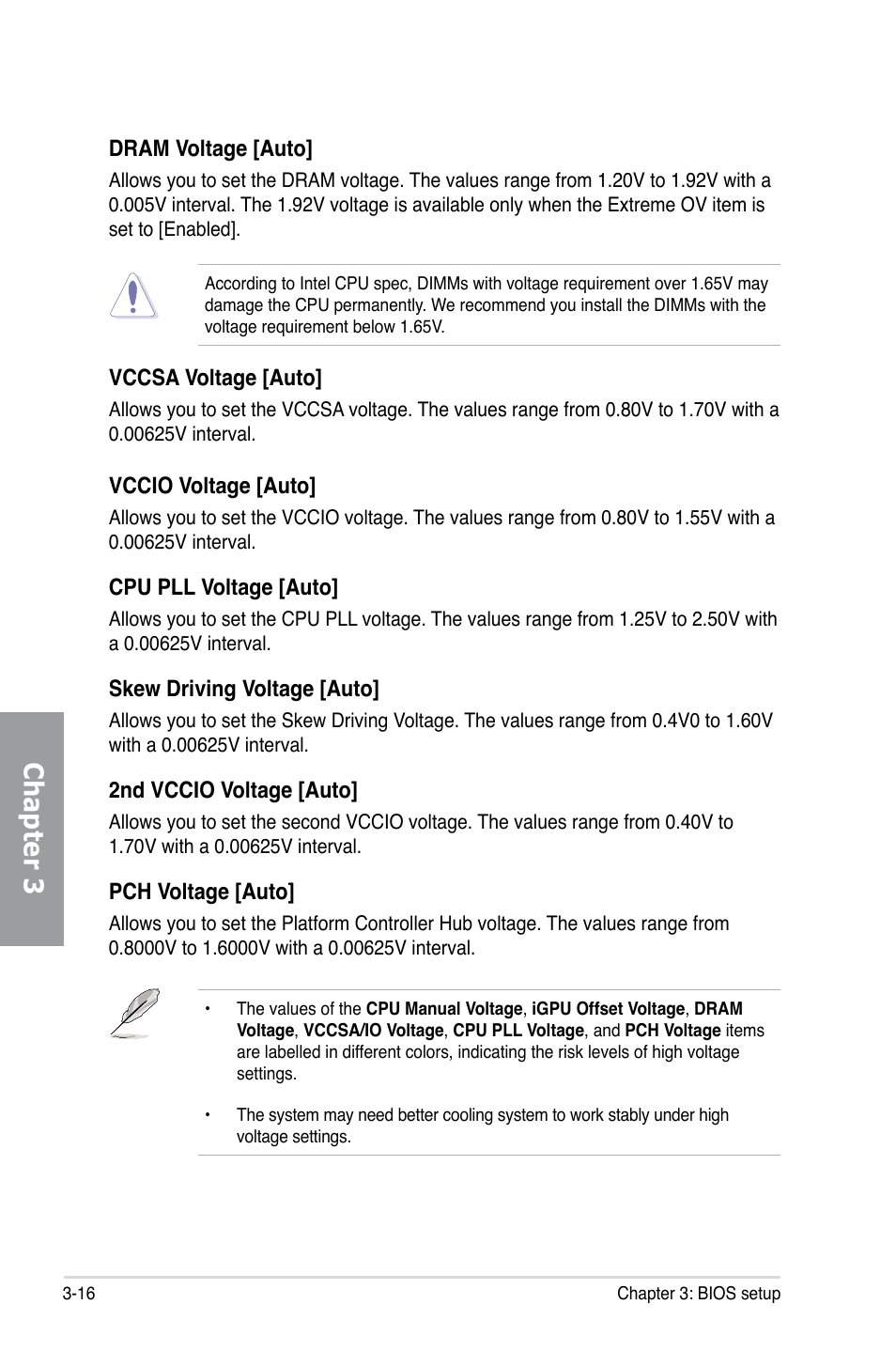 Chapter 3 | Asus MAXIMUS V GENE User Manual | Page 96 / 208