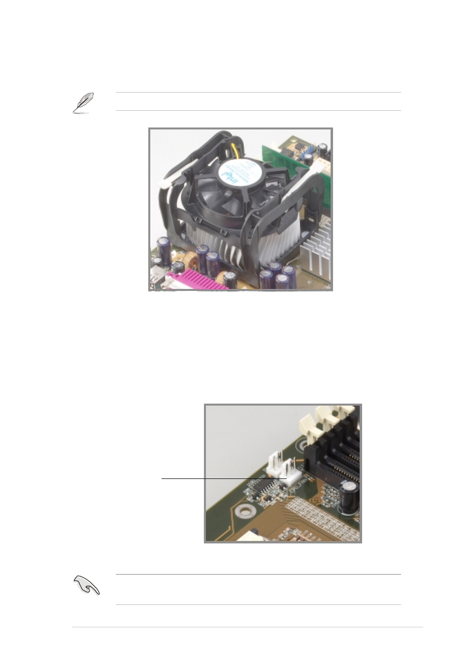 4 connecting the cpu fan cable | Asus P4B-LS User Manual | Page 31 / 126