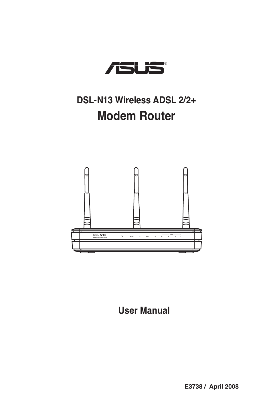 Asus DSL-N13 User Manual | 54 pages