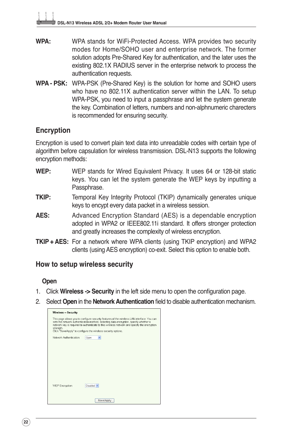 Asus DSL-N13 User Manual | Page 24 / 54