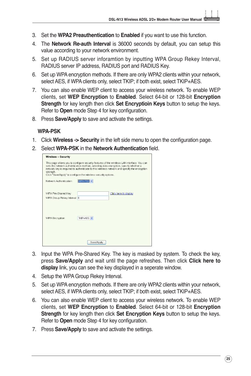 Asus DSL-N13 User Manual | Page 27 / 54