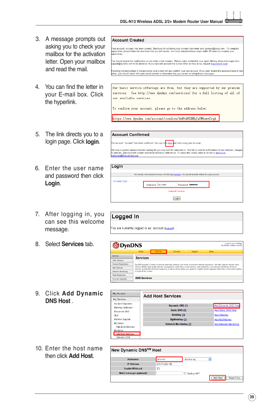 Asus DSL-N13 User Manual | Page 41 / 54