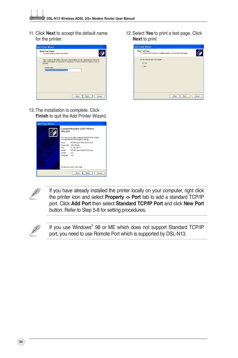 Asus DSL-N13 User Manual | Page 52 / 54