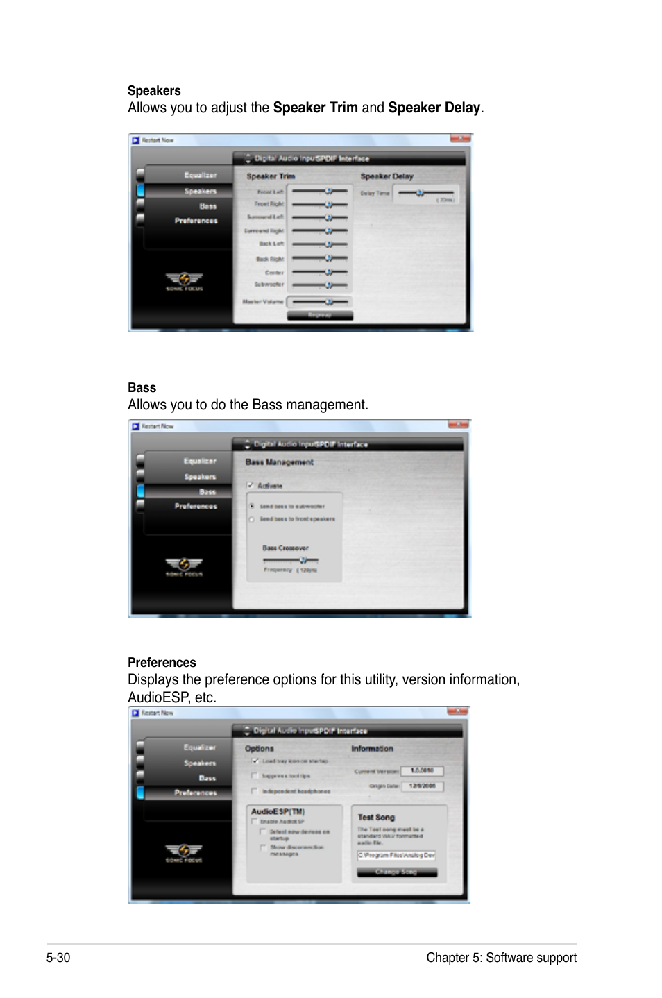 Asus P5E3 Premium/WiFi-AP@n User Manual | Page 148 / 198