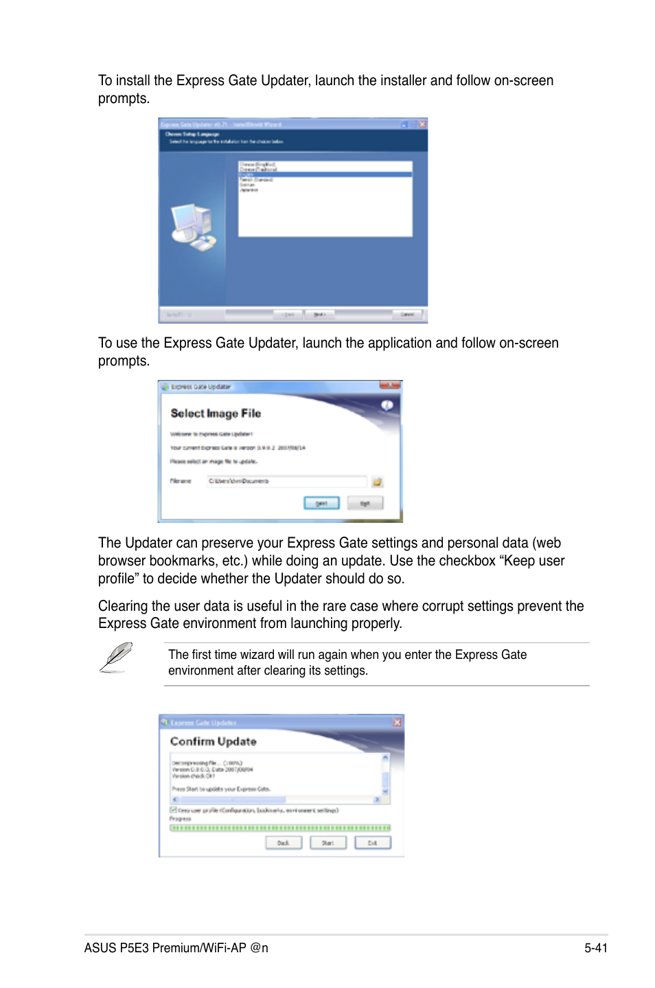 Asus P5E3 Premium/WiFi-AP@n User Manual | Page 159 / 198