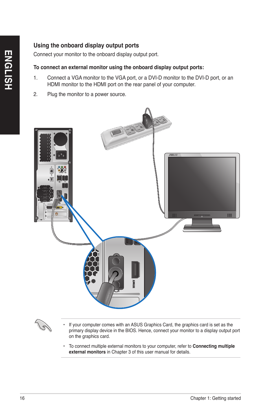 En gl is h en gl is h en gl is h en gl is h | Asus CP6230 User Manual | Page 16 / 70