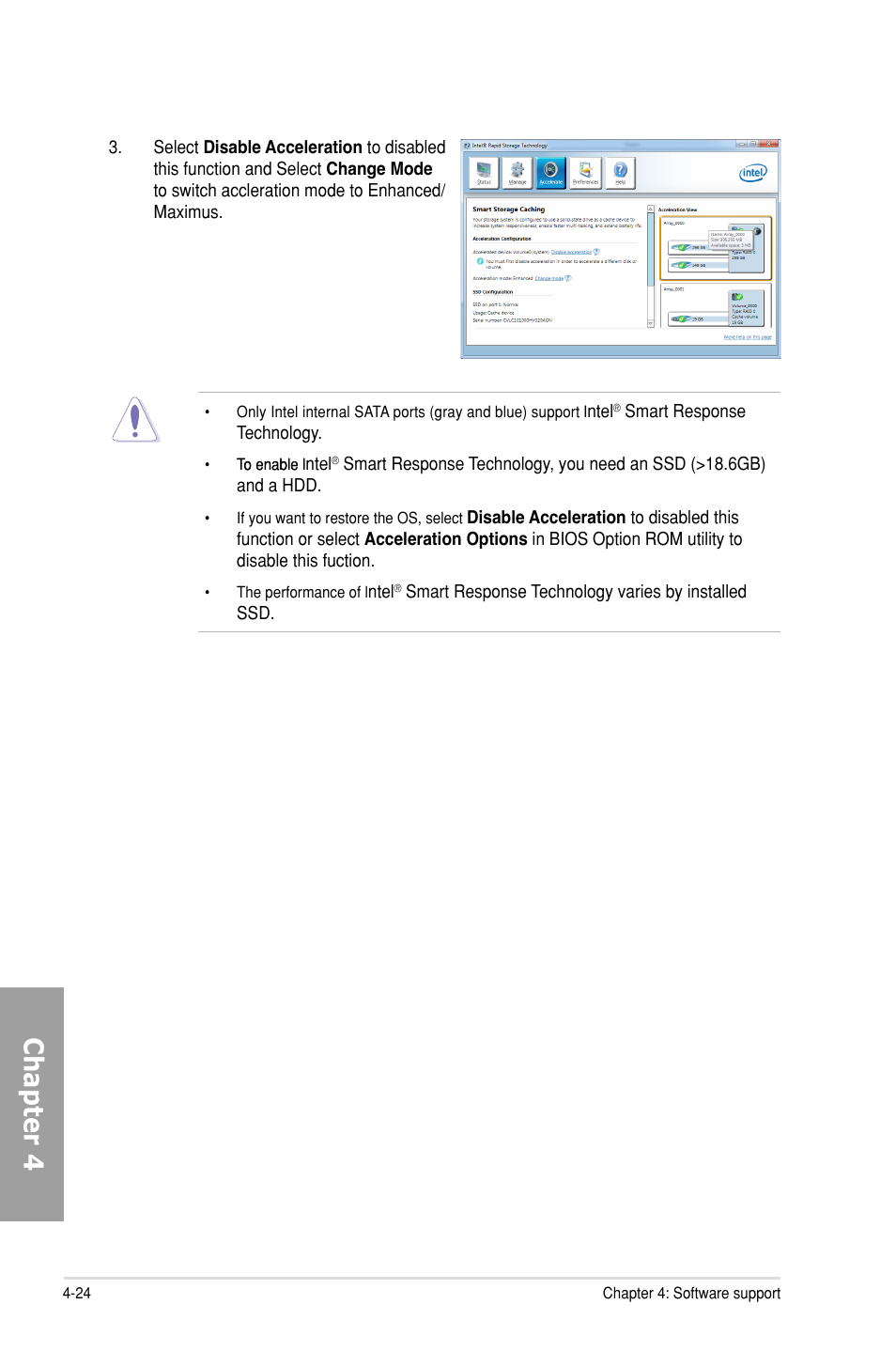 Chapter 4 | Asus P8Z68 DELUXE User Manual | Page 132 / 146