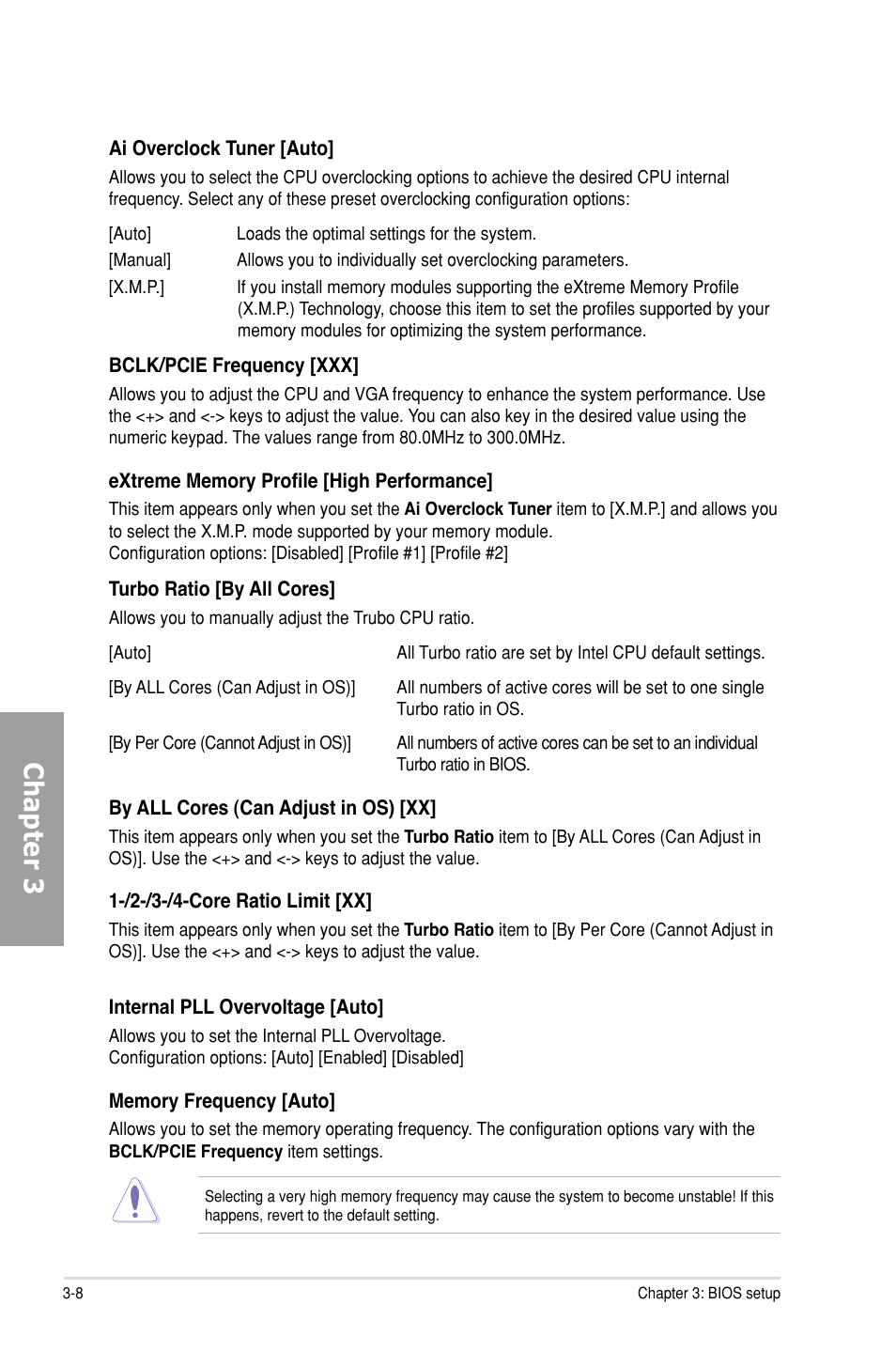 Chapter 3 | Asus P8Z68 DELUXE User Manual | Page 76 / 146