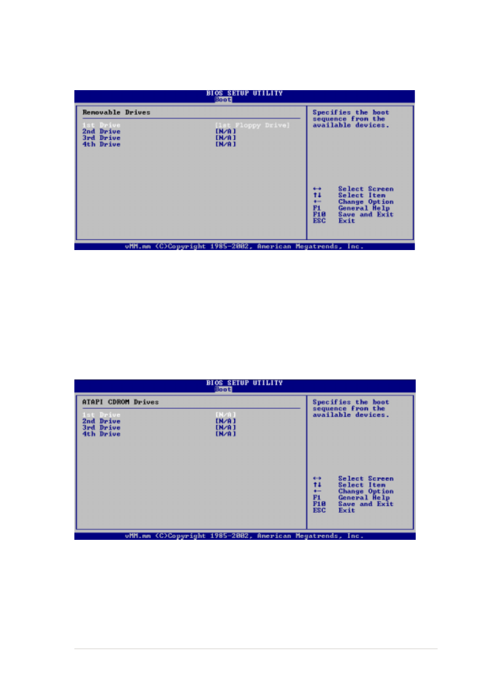4 removable drives 4.6.5 atapi cdrom drives | Asus AW1500-I5 User Manual | Page 79 / 116