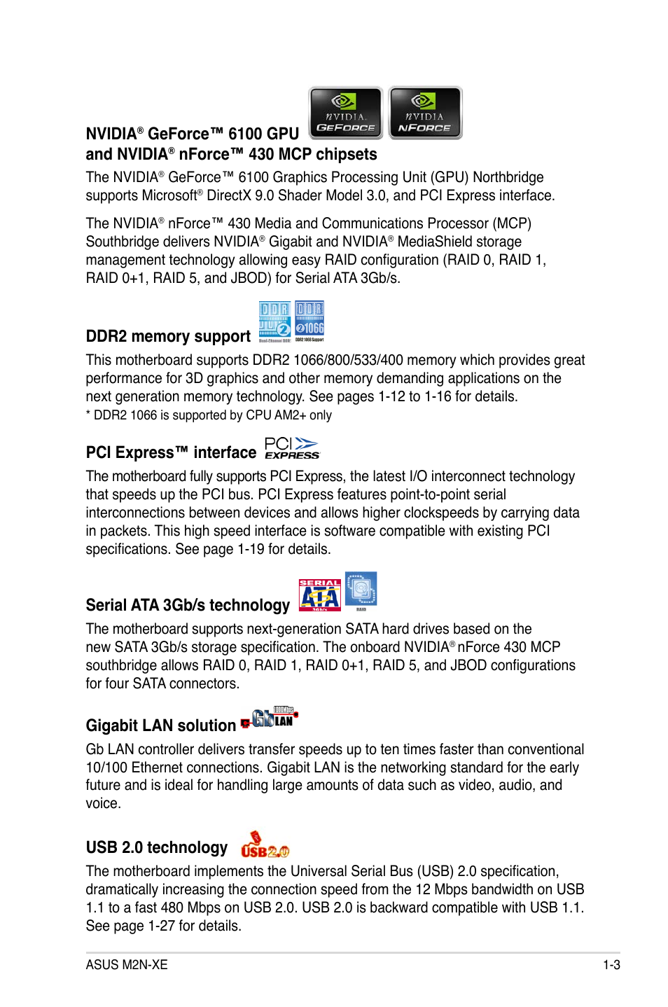 Asus M2N-XE User Manual | Page 15 / 90