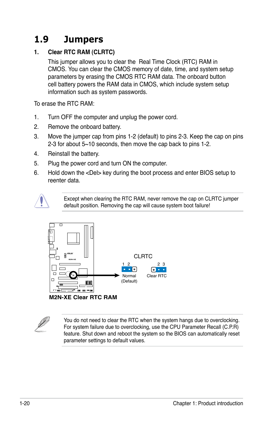 9 jumpers | Asus M2N-XE User Manual | Page 32 / 90