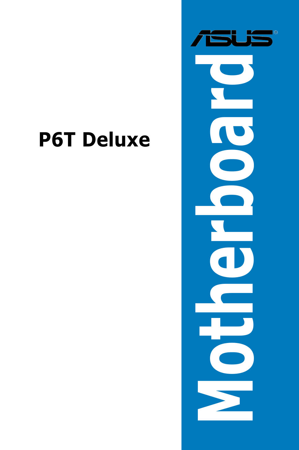 Asus P6T Deluxe User Manual | 196 pages