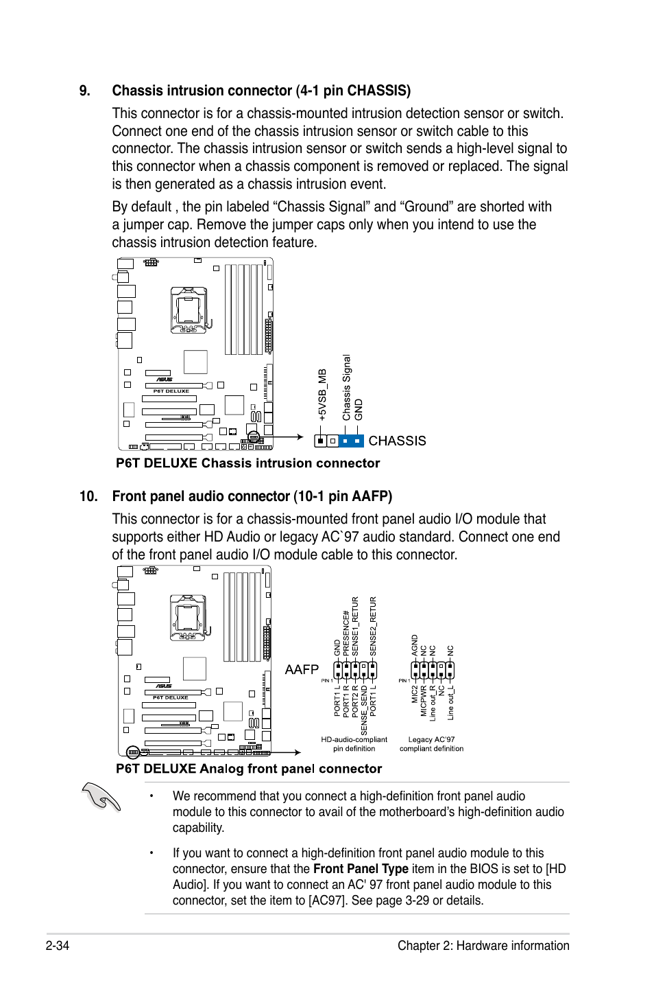 Asus P6T Deluxe User Manual | Page 60 / 196