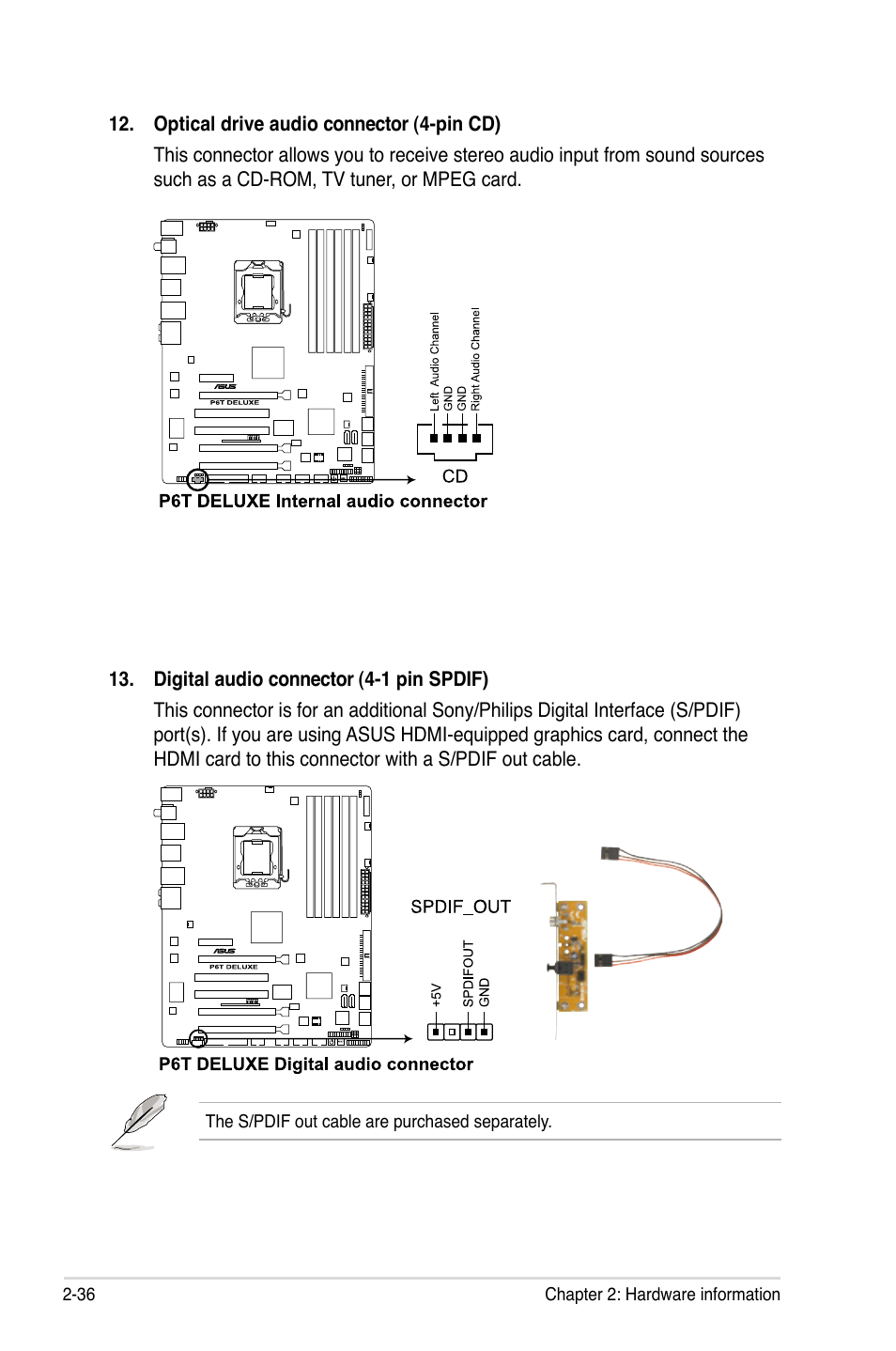 Asus P6T Deluxe User Manual | Page 62 / 196