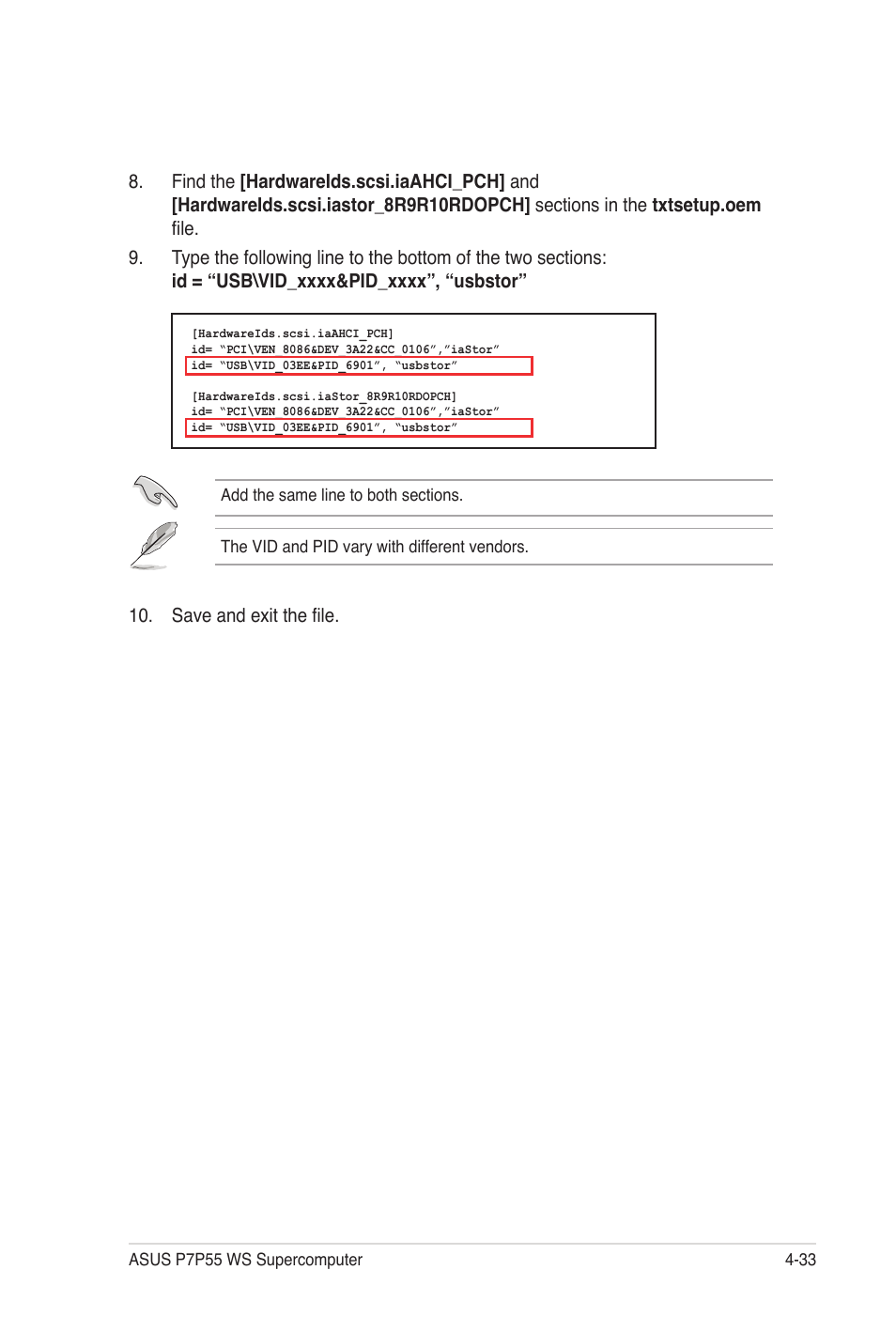 Asus P7P55 WS SUPERCOMPUTER User Manual | Page 141 / 156