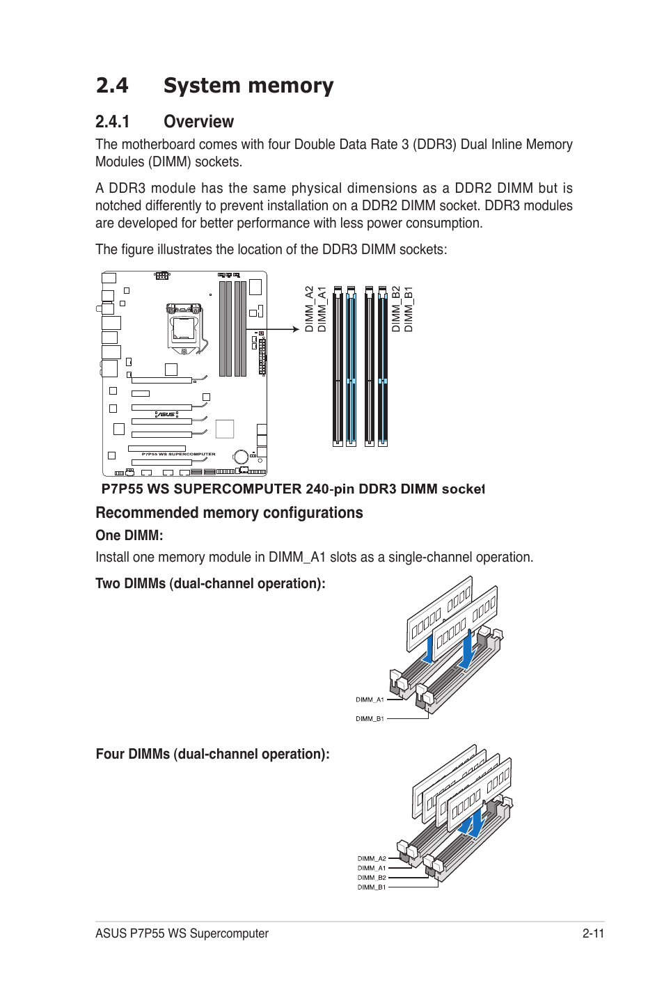 Asus P7P55 WS SUPERCOMPUTER User Manual | Page 35 / 156
