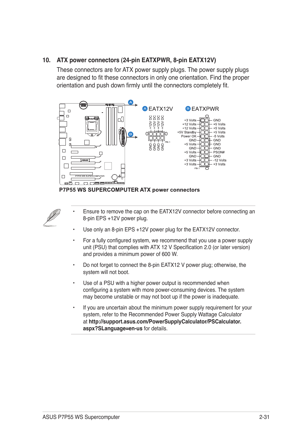 Asus P7P55 WS SUPERCOMPUTER User Manual | Page 55 / 156