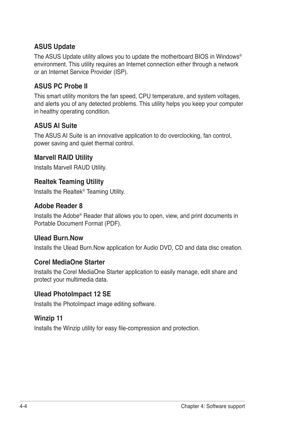 Asus P6T7 WS SuperComputer User Manual | Page 112 / 184