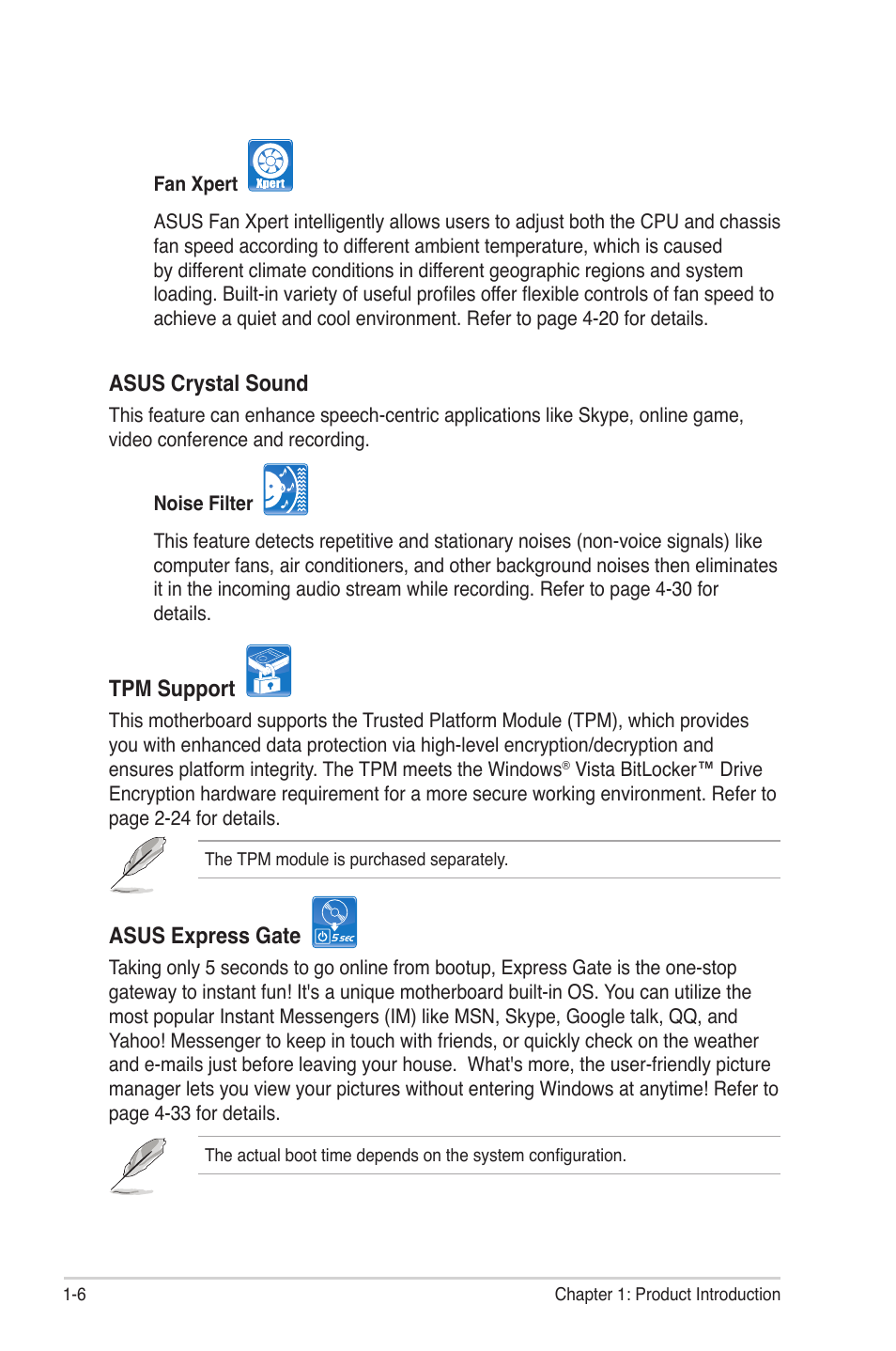 Asus P6T7 WS SuperComputer User Manual | Page 22 / 184