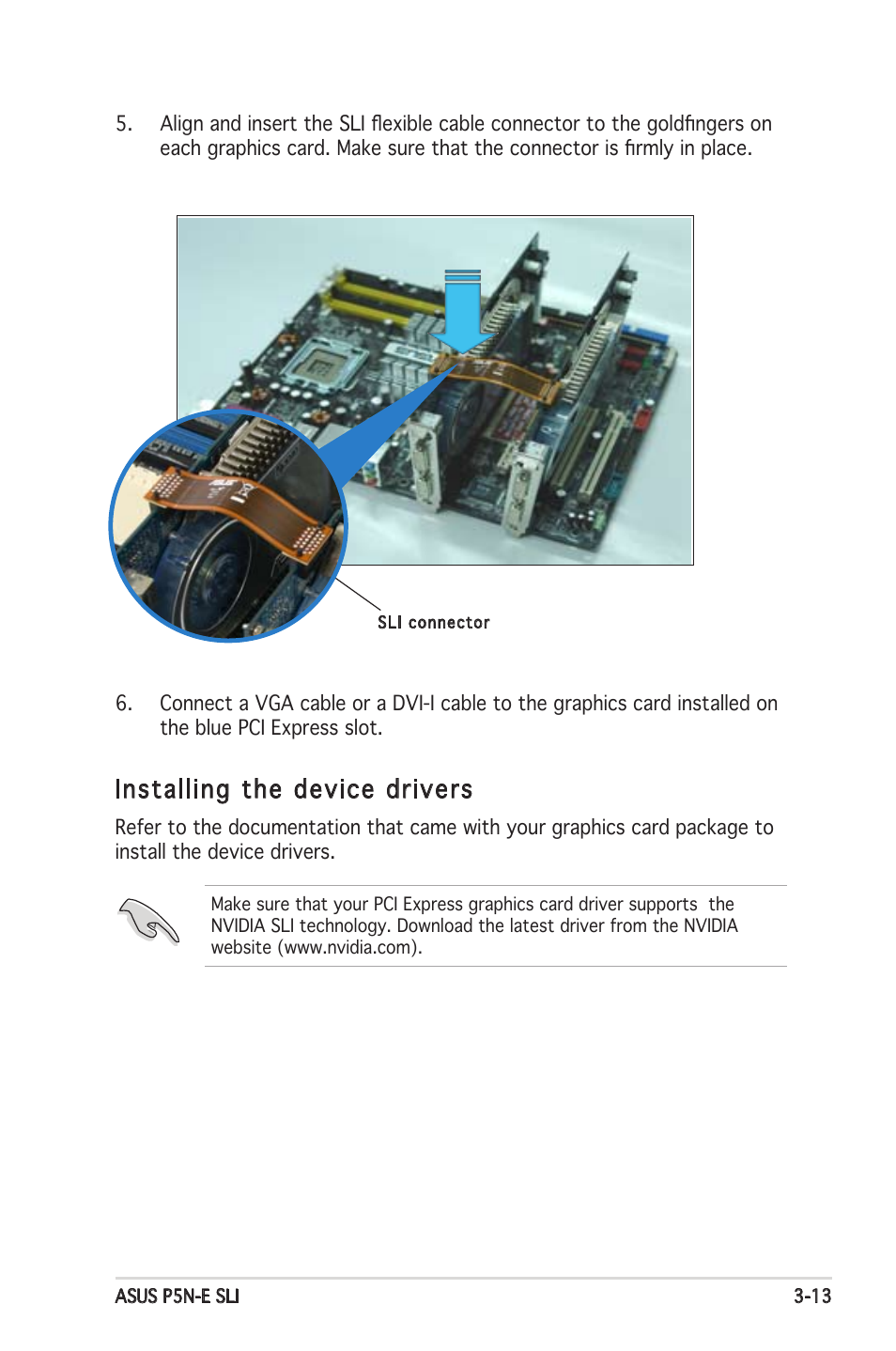 Installing the device drivers | Asus P5N-E SLI User Manual | Page 115 / 122