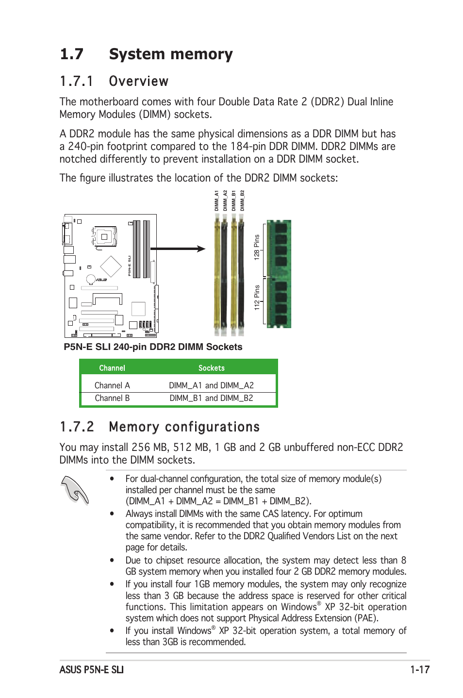 1 overview | Asus P5N-E SLI User Manual | Page 31 / 122