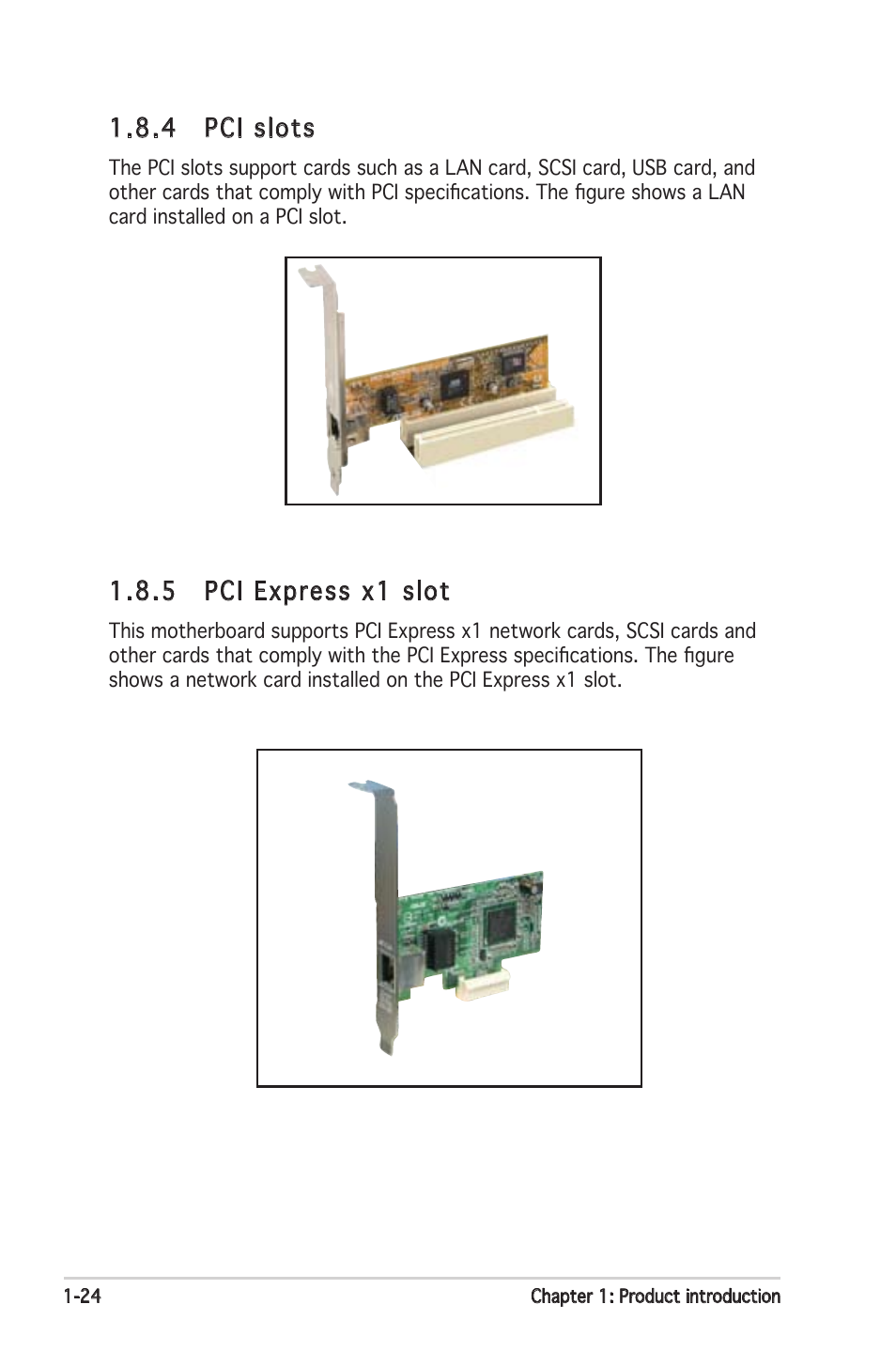 4 pci slots, 5 pci express x1 slot | Asus P5N-E SLI User Manual | Page 38 / 122