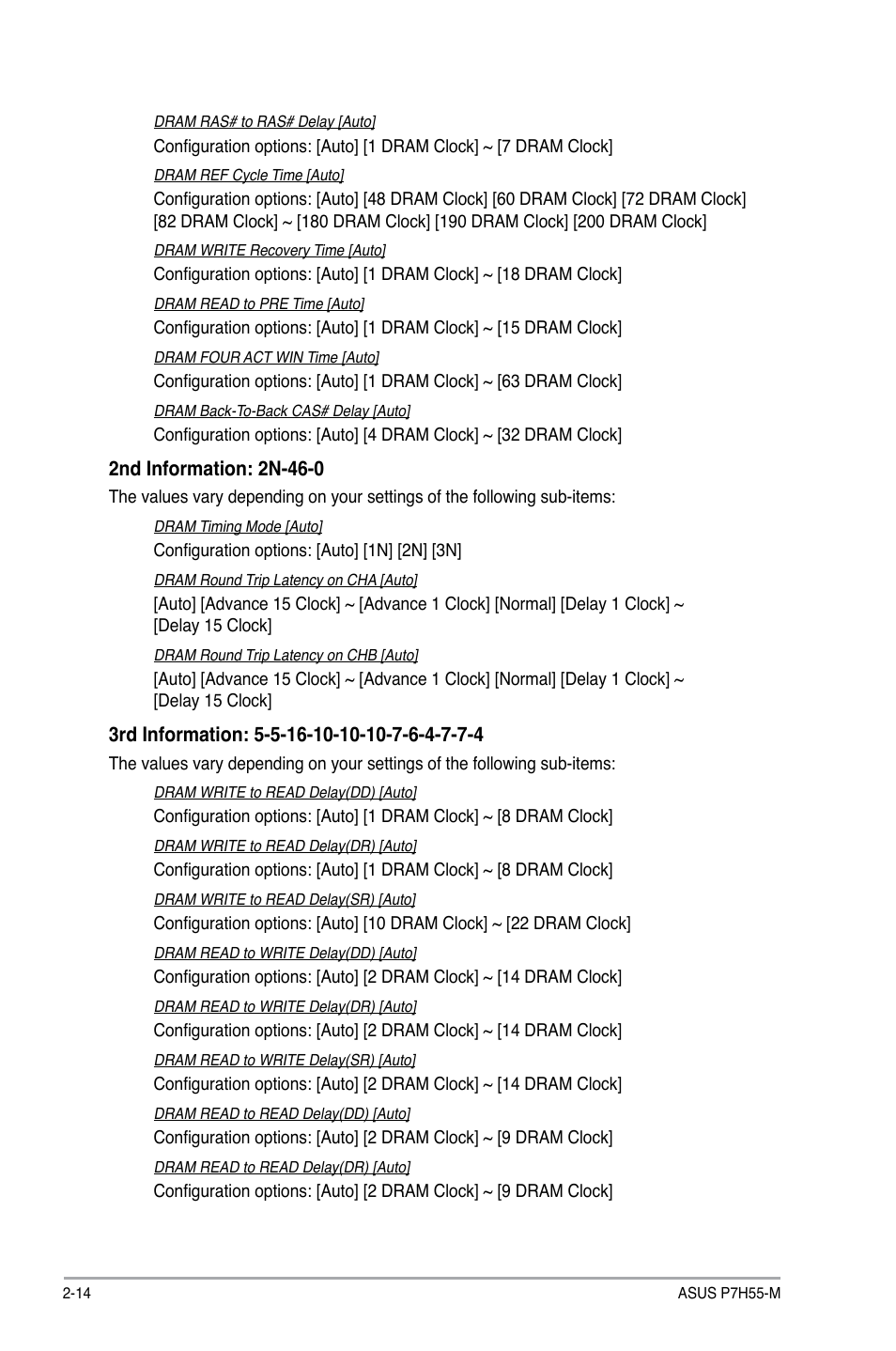 Asus P7H55-M/BR User Manual | Page 54 / 68