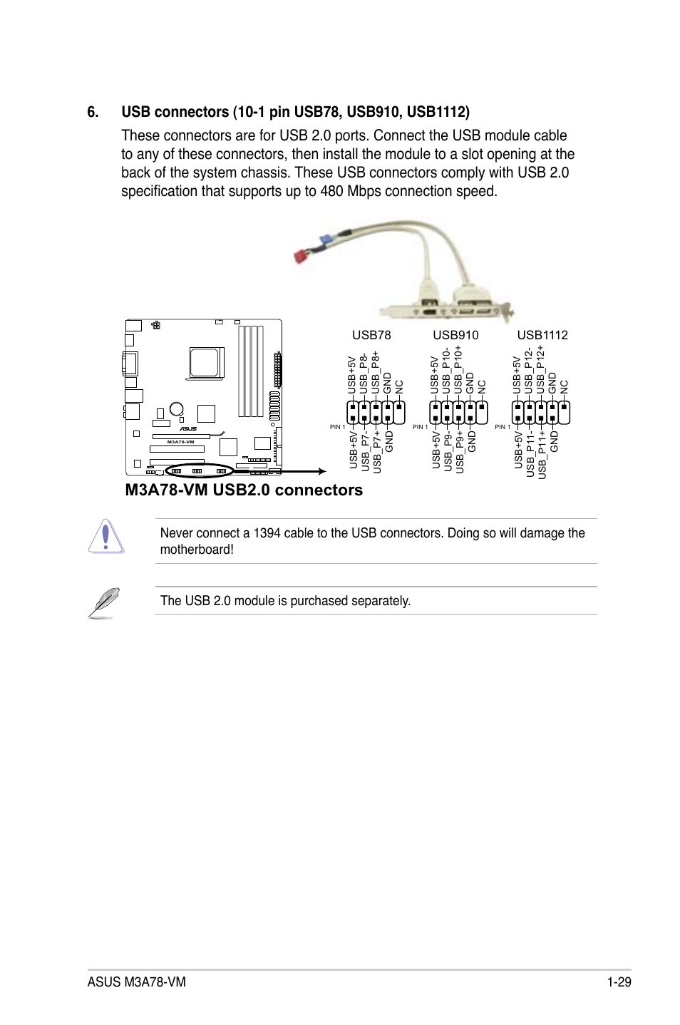 Asus M3A78-VM User Manual | Page 41 / 96