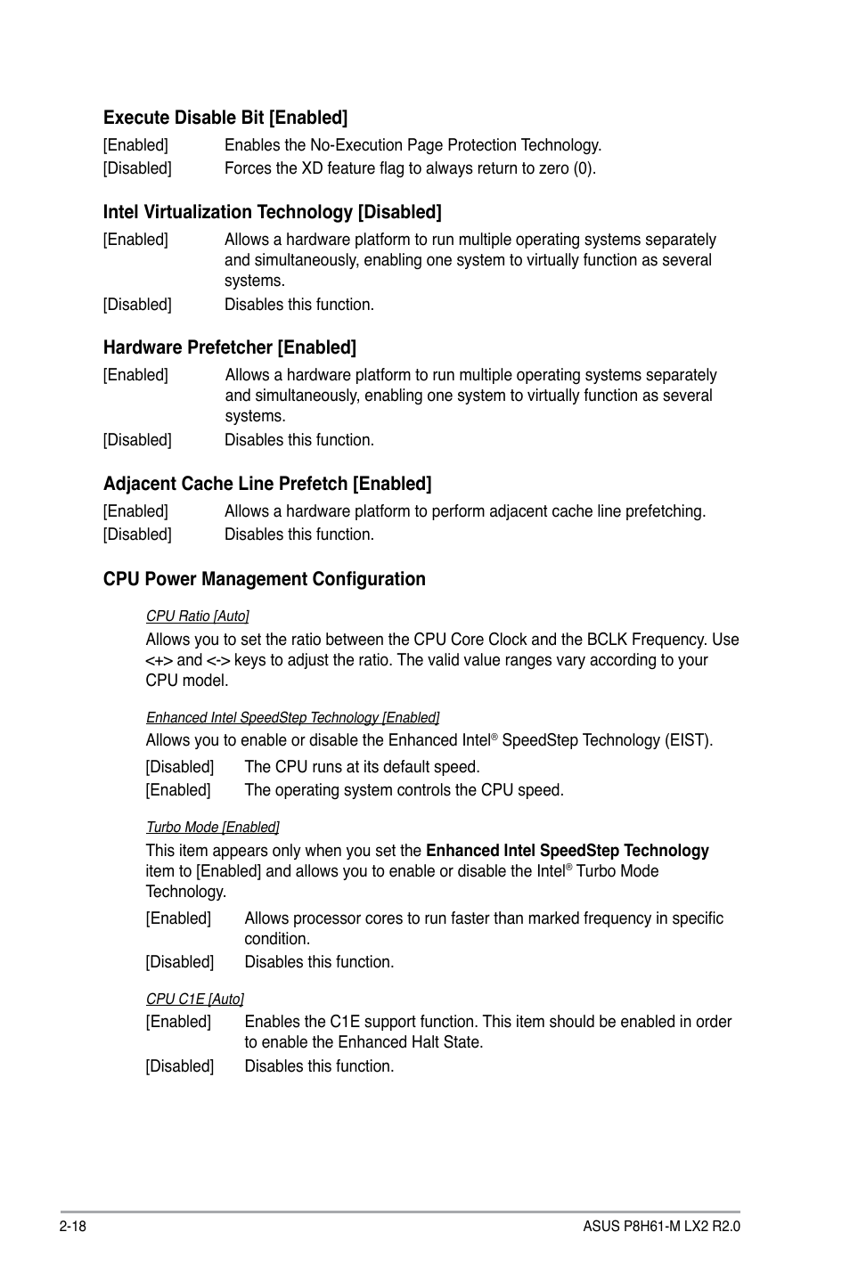 Asus P8H61-M LX2 R2.0 User Manual | Page 56 / 72