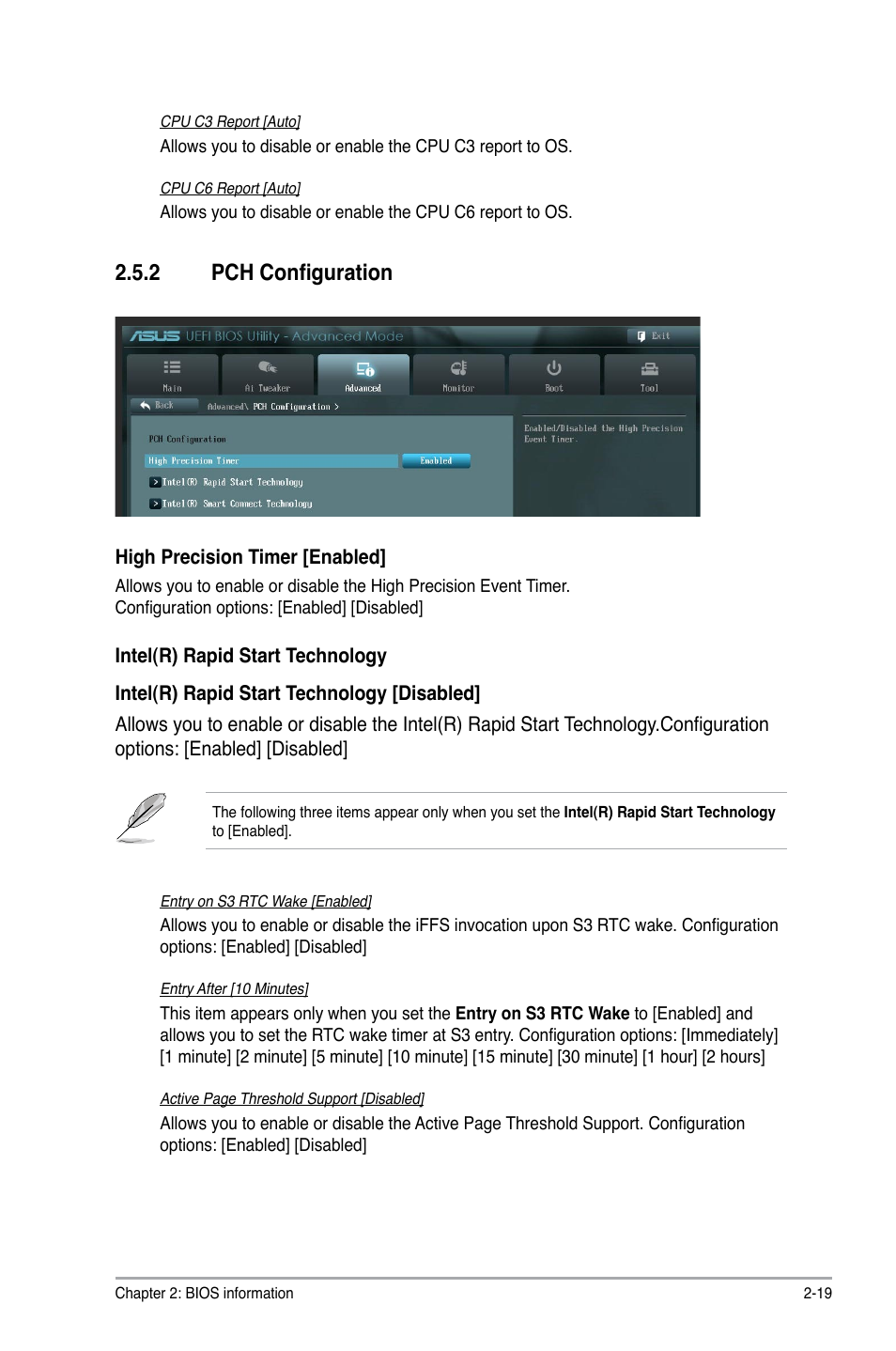 2 pch configuration, Pch configuration -19 | Asus P8H61-M LX2 R2.0 User Manual | Page 57 / 72