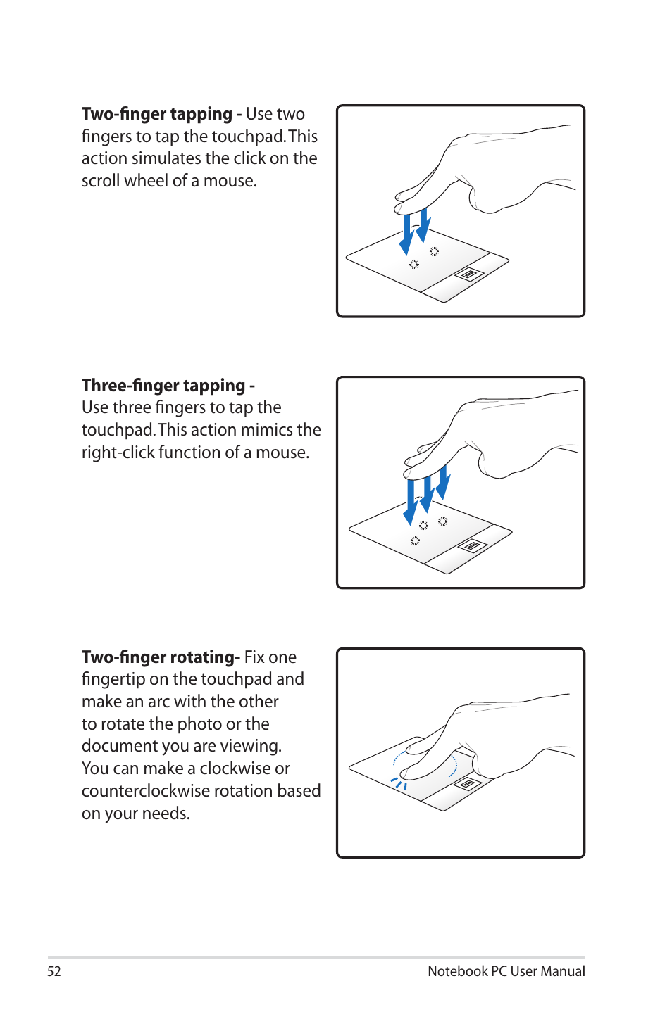 Asus X4MSG User Manual | Page 52 / 100