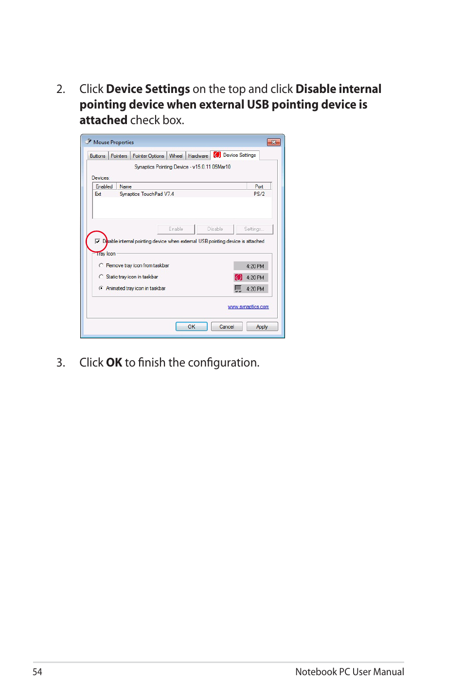 Asus X4MSG User Manual | Page 54 / 100