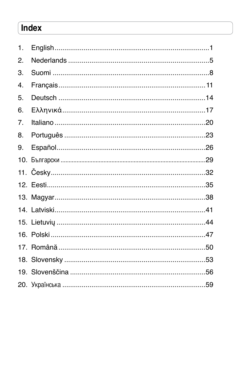 Index | Asus RT-N13 User Manual | Page 2 / 65