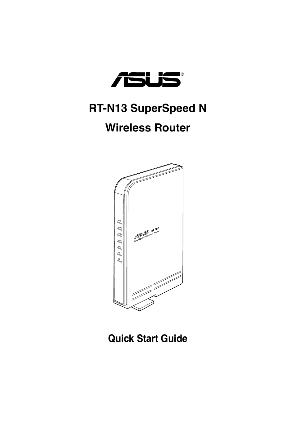 Rt-n13 superspeed n wireless router | Asus RT-N13 User Manual | Page 3 / 65