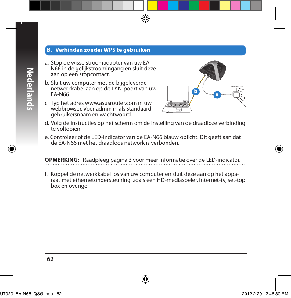 Neder lands | Asus EA-N66 User Manual | Page 62 / 170