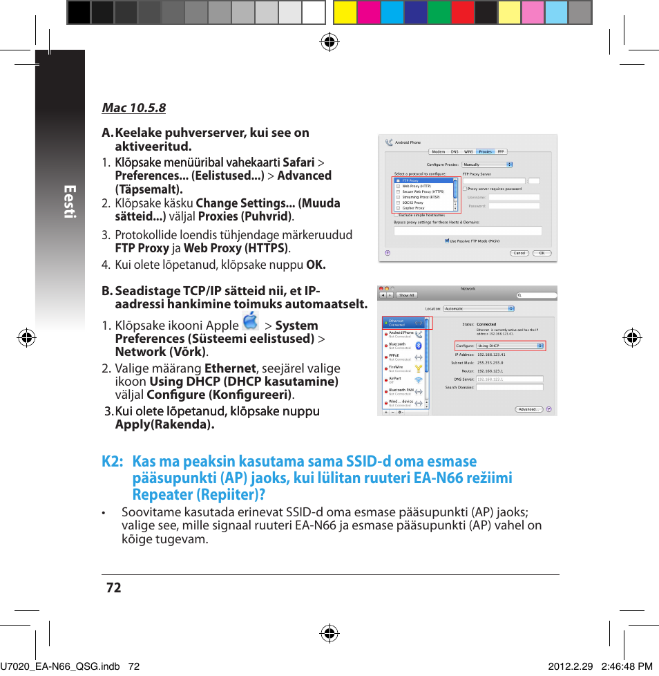 Eesti | Asus EA-N66 User Manual | Page 72 / 170
